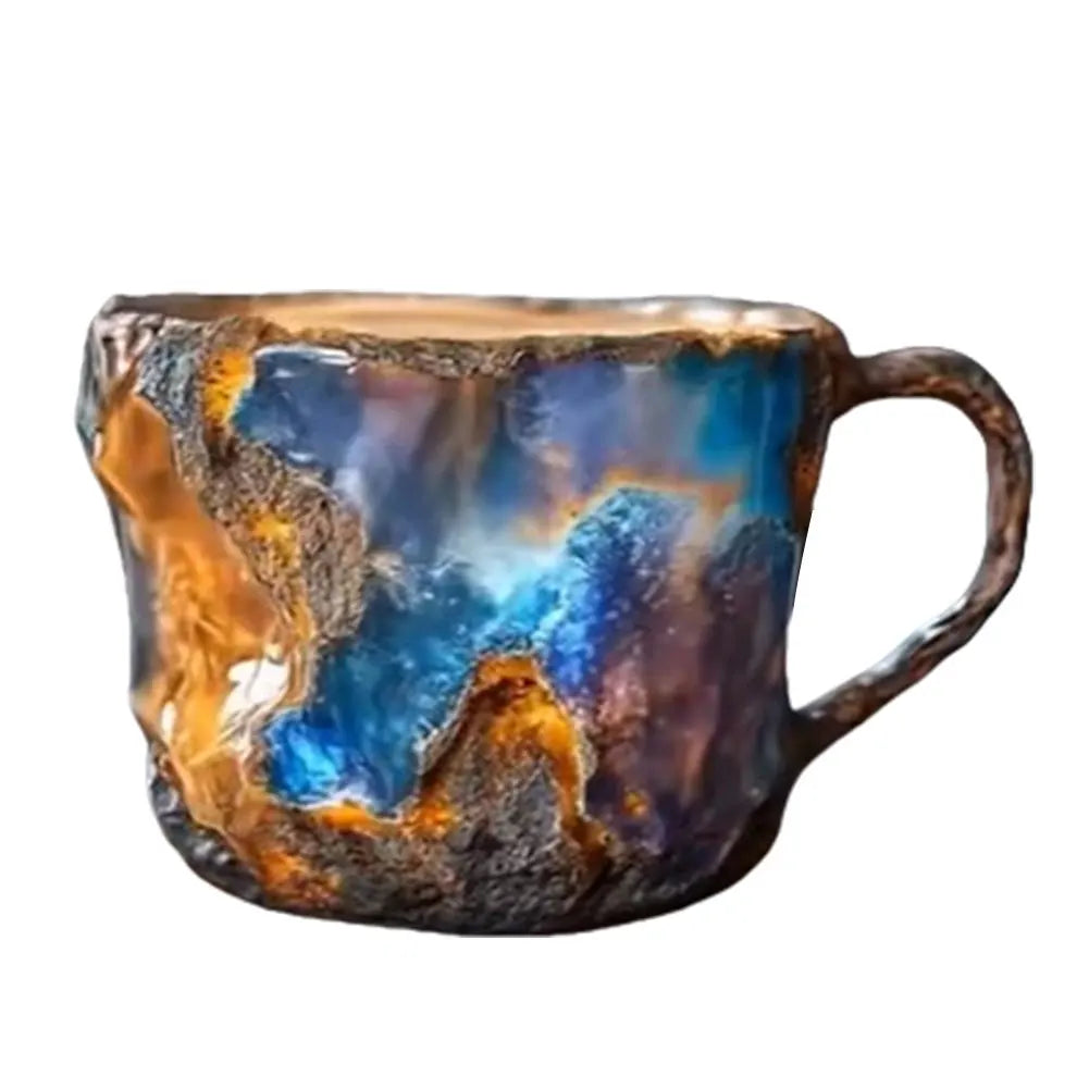Crystal Coffee Mug – 14oz (Mineral-Inspired Resin Design)
